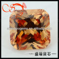 Hot sale Korean cut AAAAA grade square shape cubic zirconia